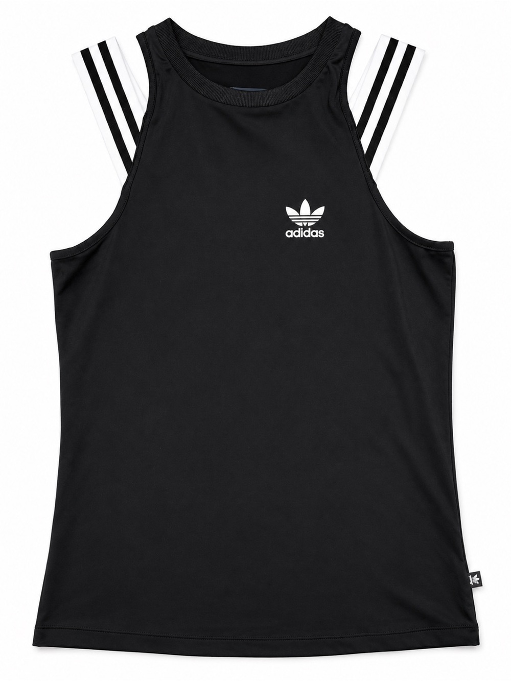 Adidas Originals x Rita Ora Black Trefoil Tank Top Strap Streetwear Size Medium - Picture 6 of 8